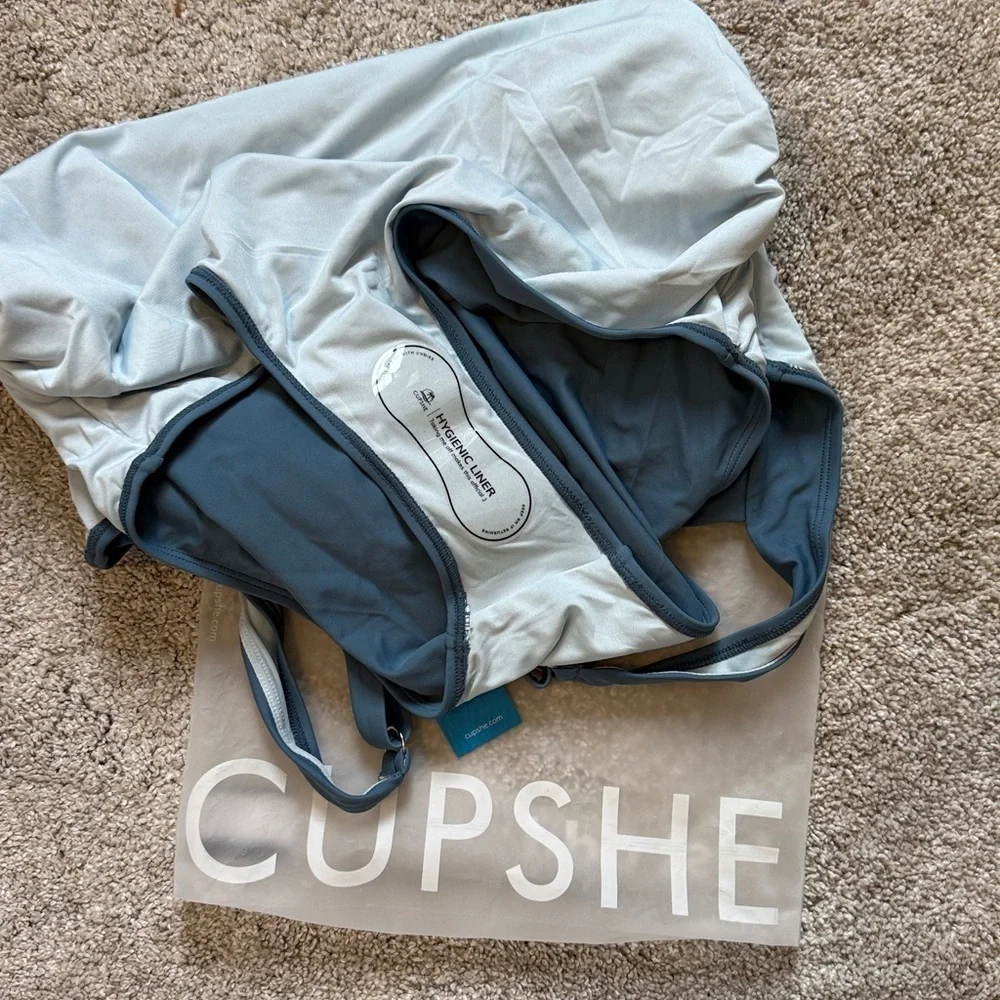 NWT Cupshe Maternity One Piece Swimsuit